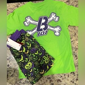 Baseball Lifestyle 101 bundle youth short and shirt  NWT